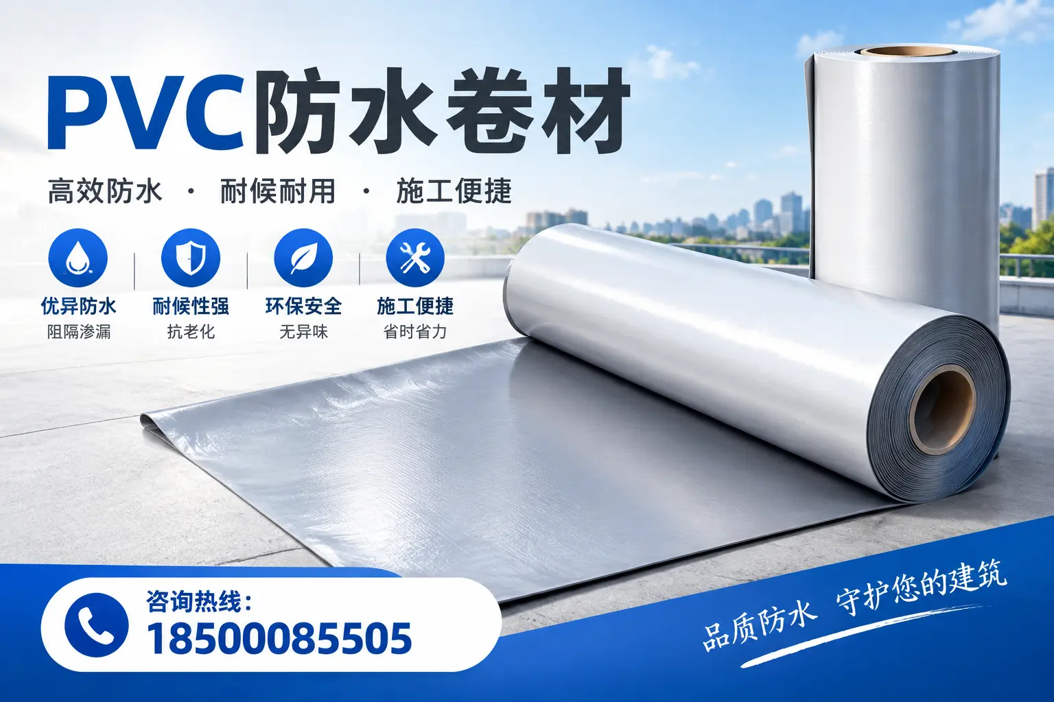 对比不同品牌PVC防水卷材的性价比，帮助茂名用户选择